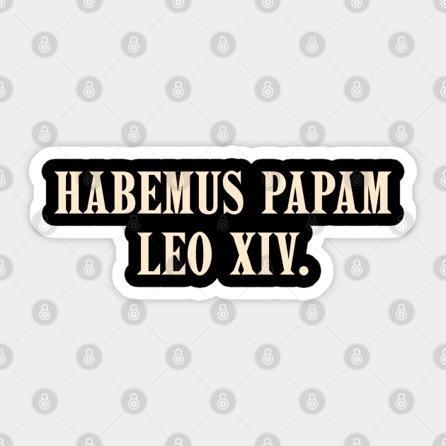 Pope-Leo Sticker by Creatifly Graphic Tees